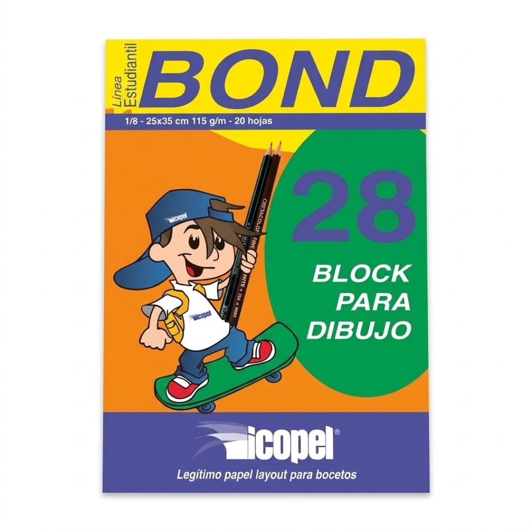 Block Bond Icopel 1/8 115 g x20 H