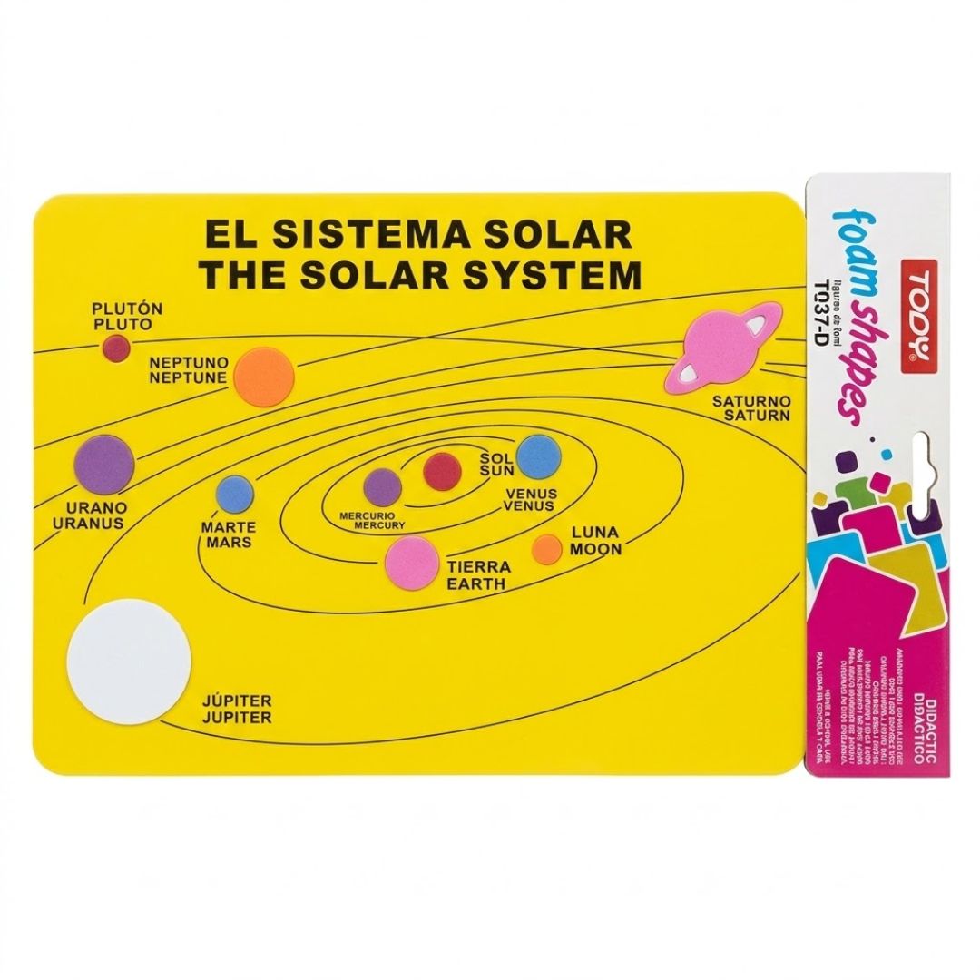 Didáctico Foamy Sistema Solar T037-D