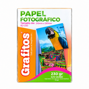 Papel Fotográfico Grafitos A4 230 g x20 H