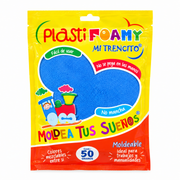 Plastifoamy Mi Trensito Azul 50 g
