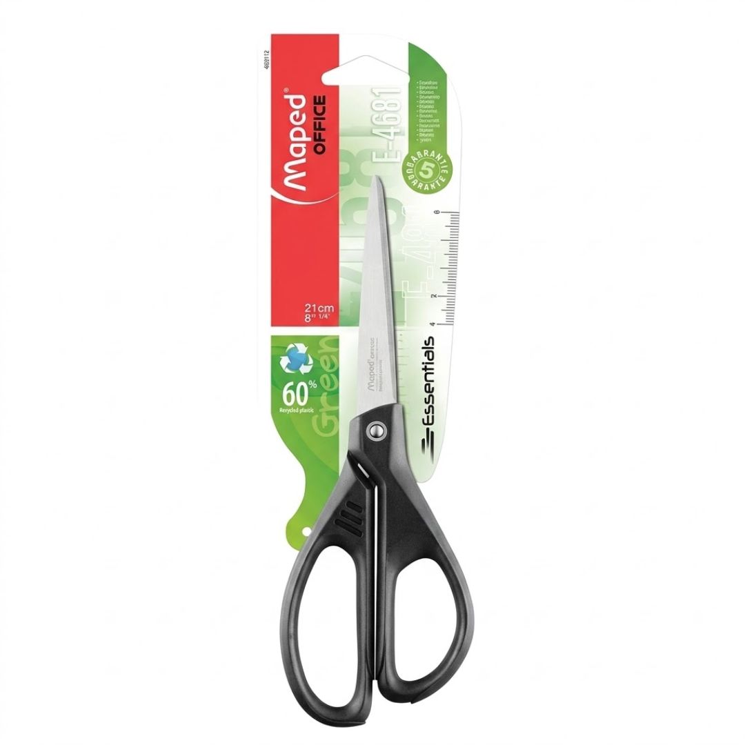 Tijera Maped Essential Green 21 cm