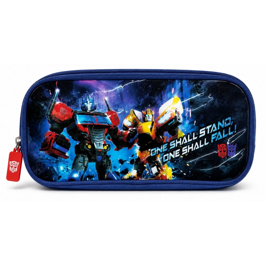 Cartuchera Scribe Transformers 2 Bolsillos
