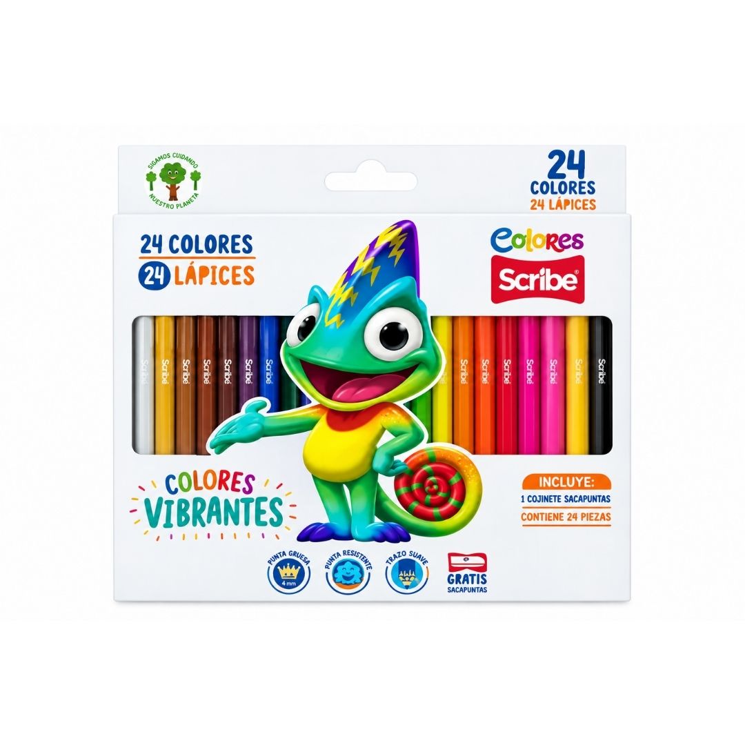 Colores Scribe 24 Unidades