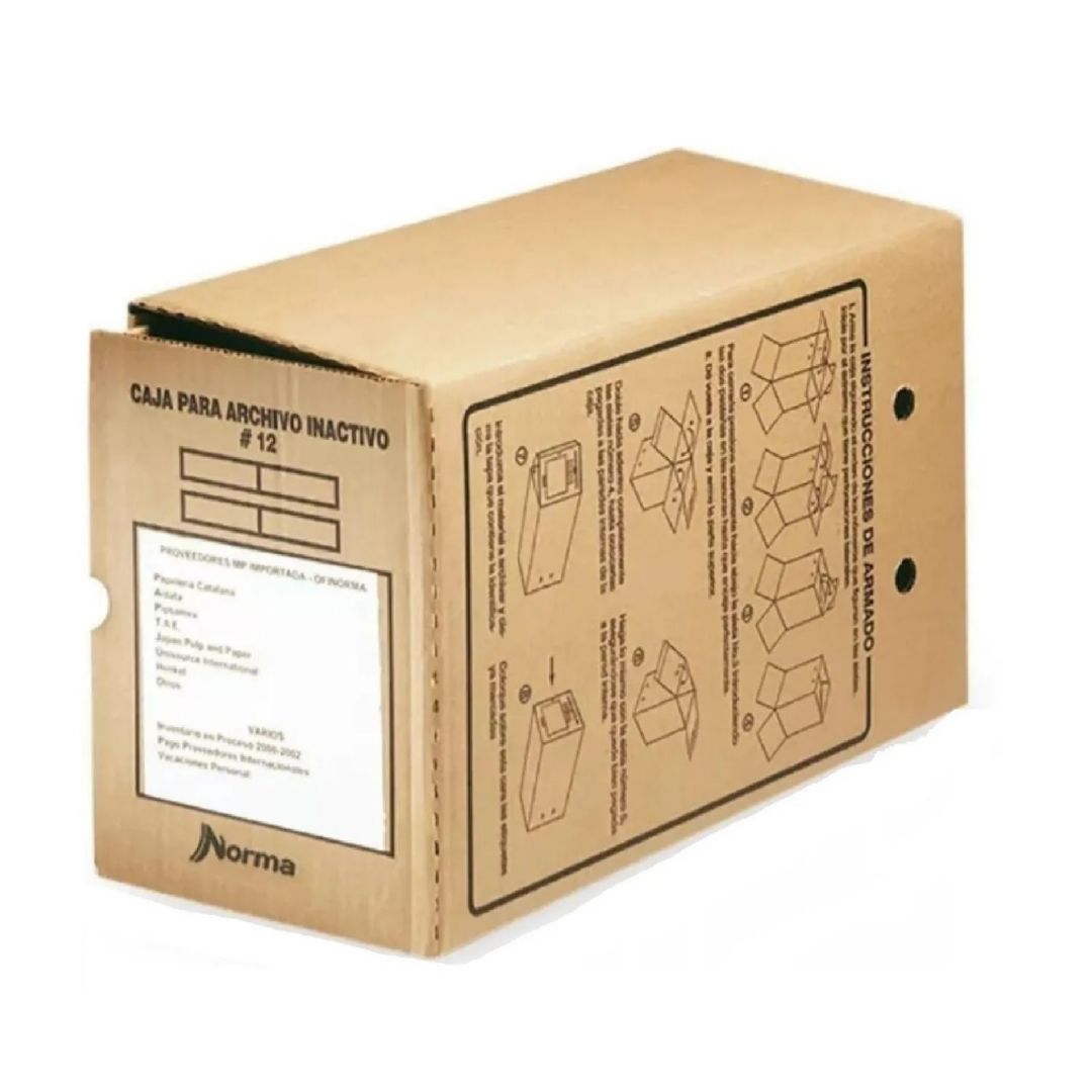 Caja Archivo Norma No. 12