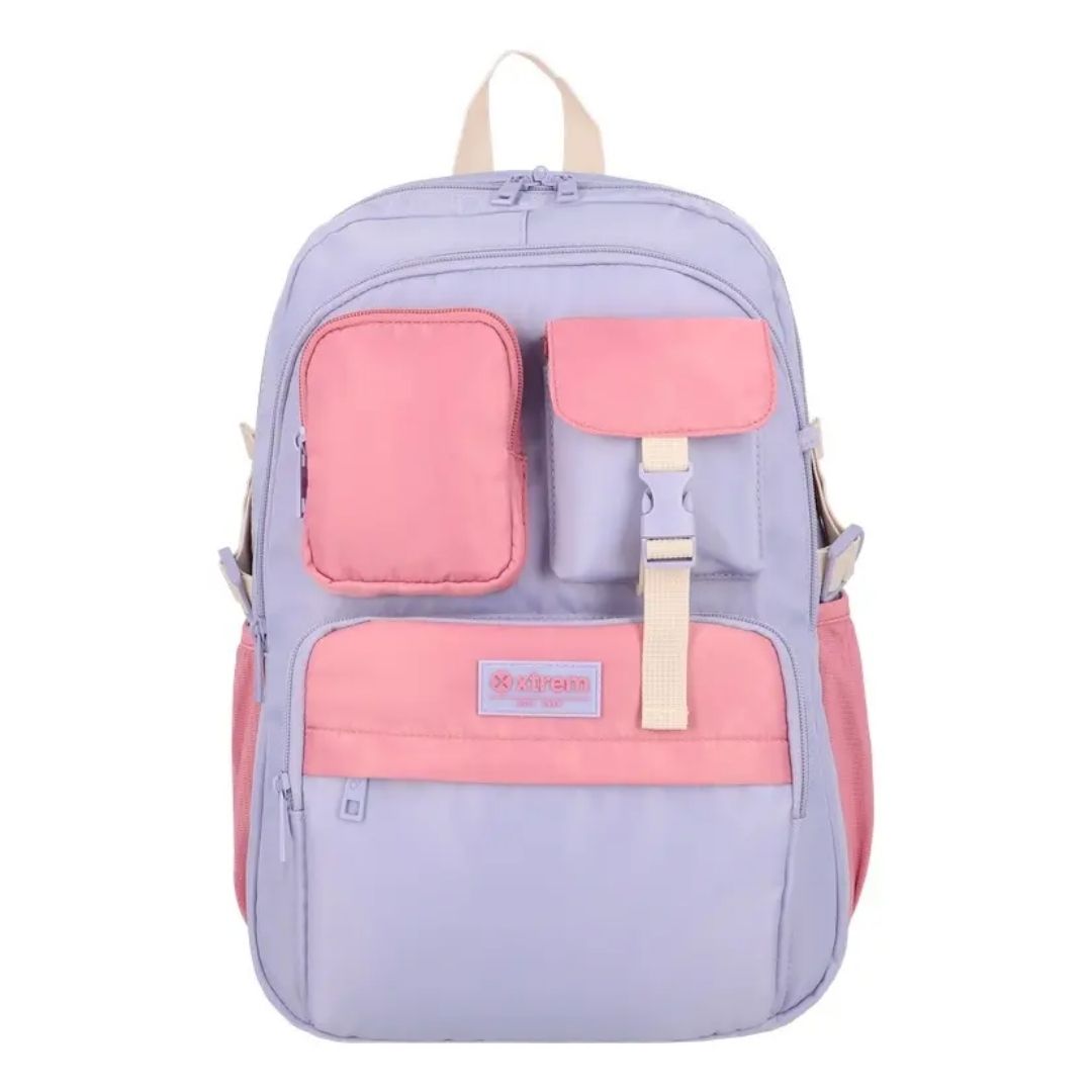 Mochila Notebook Xtrem Kira 6XT Lila/Rosado 15
