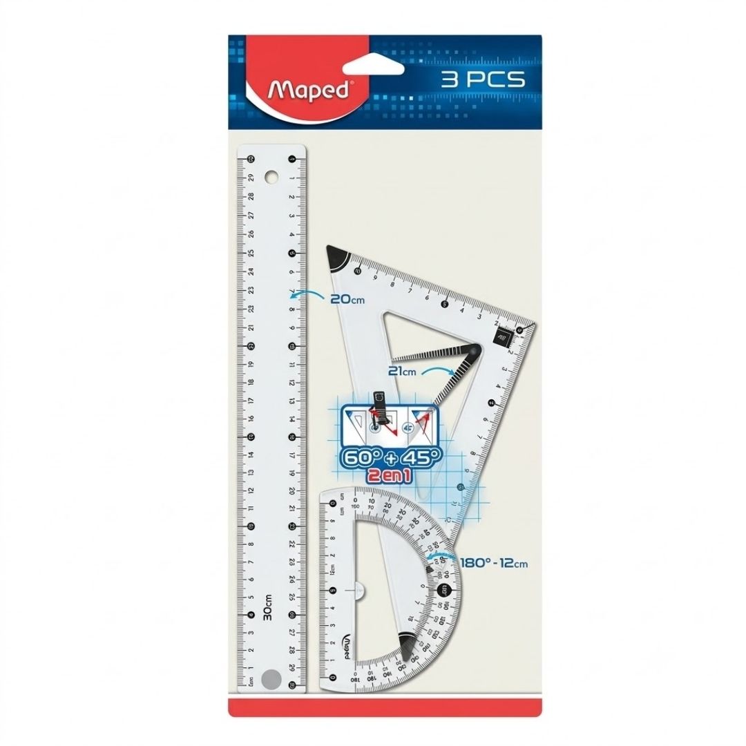 Kit de Trazado Maped Clasic 30 cm
