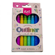 Marcador Kiut Outliner x 8