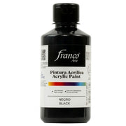 Pintura Acrílica Franco Arte Negro 250 ml