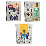Cuaderno Scribe Real Madrid Cuadros de 80 Hojas