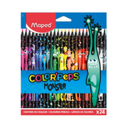 Colores Maped Color Pencil Black Monster X 24