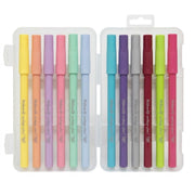 Plumón Pelikan Markana Punta Pincel Pastel x 12