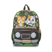 Morral Escolar Safari Verde