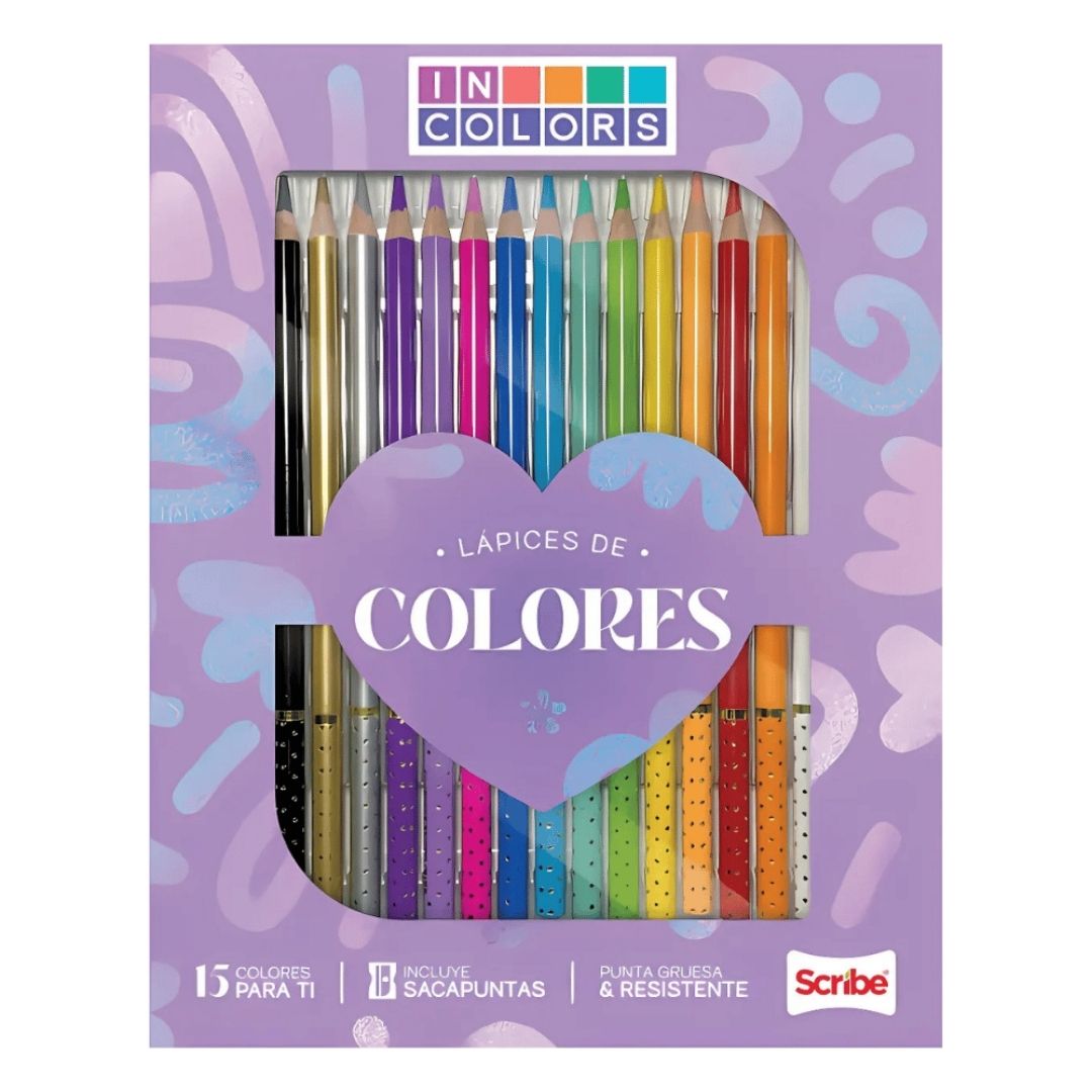 Colores Scribe Incolors New X 15