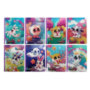 Cuaderno Cosido Norma Peluches Fantasy de 100 Hojas