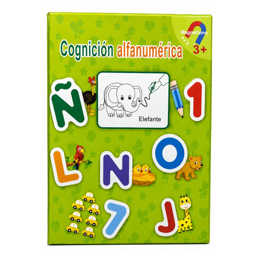 Libro Didáctico Alfanumérico Magnético