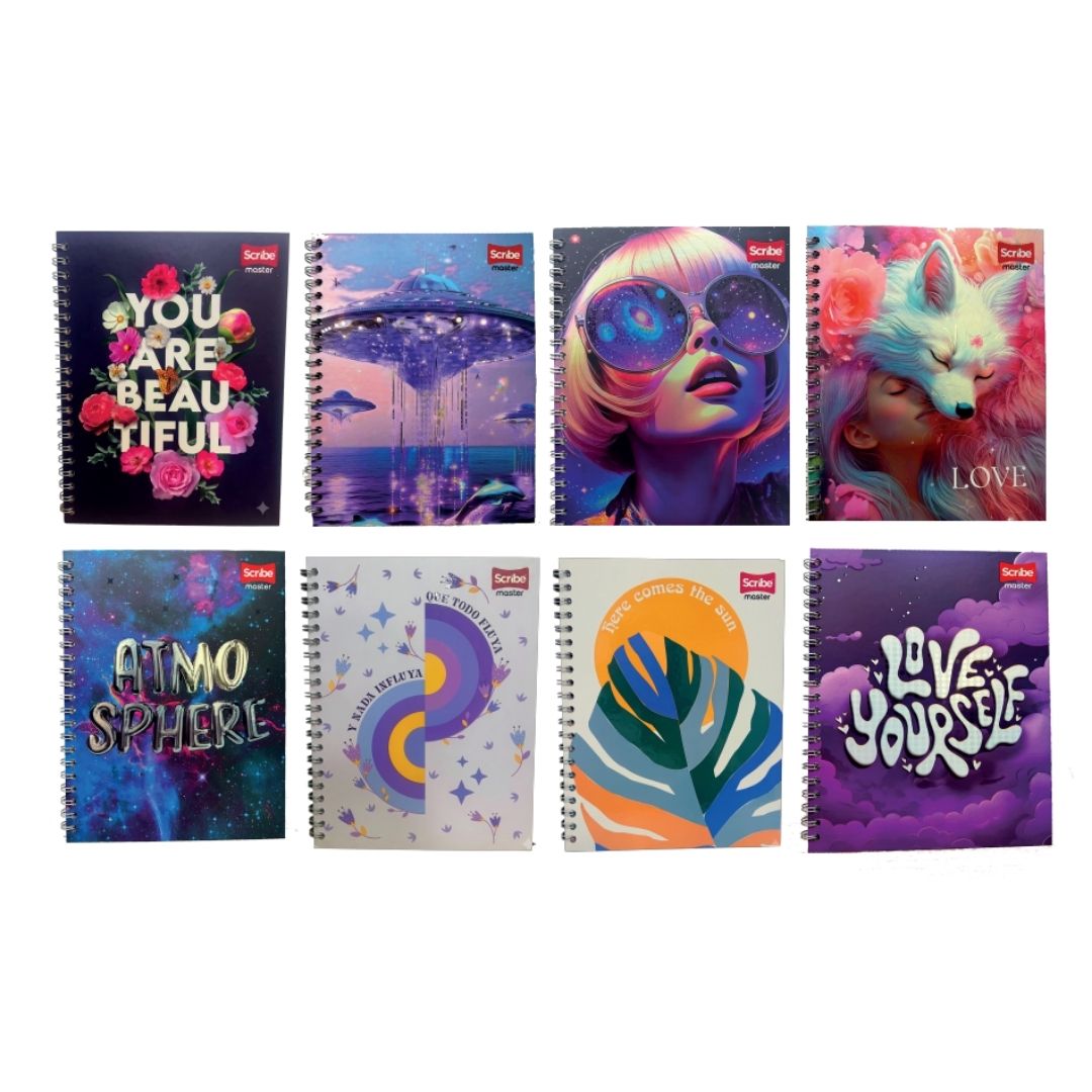Cuaderno Scribe Master 105 Cuadro X 80 Hojas