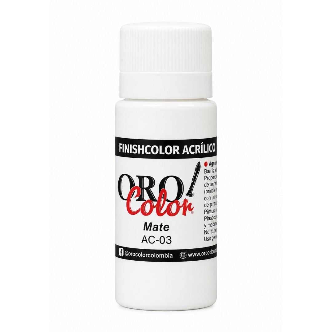 Pintura Acrílica FinishColor Oro Mate AC-03 x 60 ml