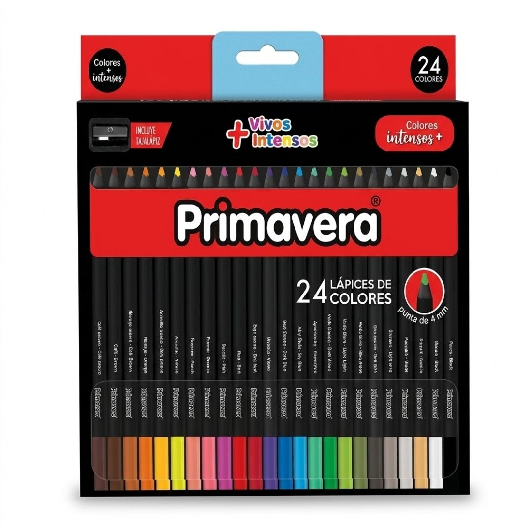 Colores Primavera Black X 24