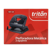 Perforadora 2 Agujeros Triton 120