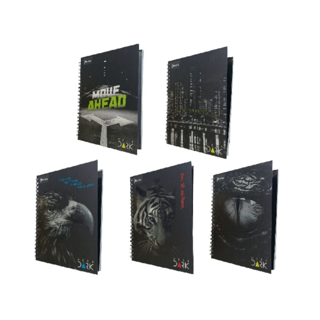 Cuaderno Argollado Norma Deep Dark Cuadros 7 Materias