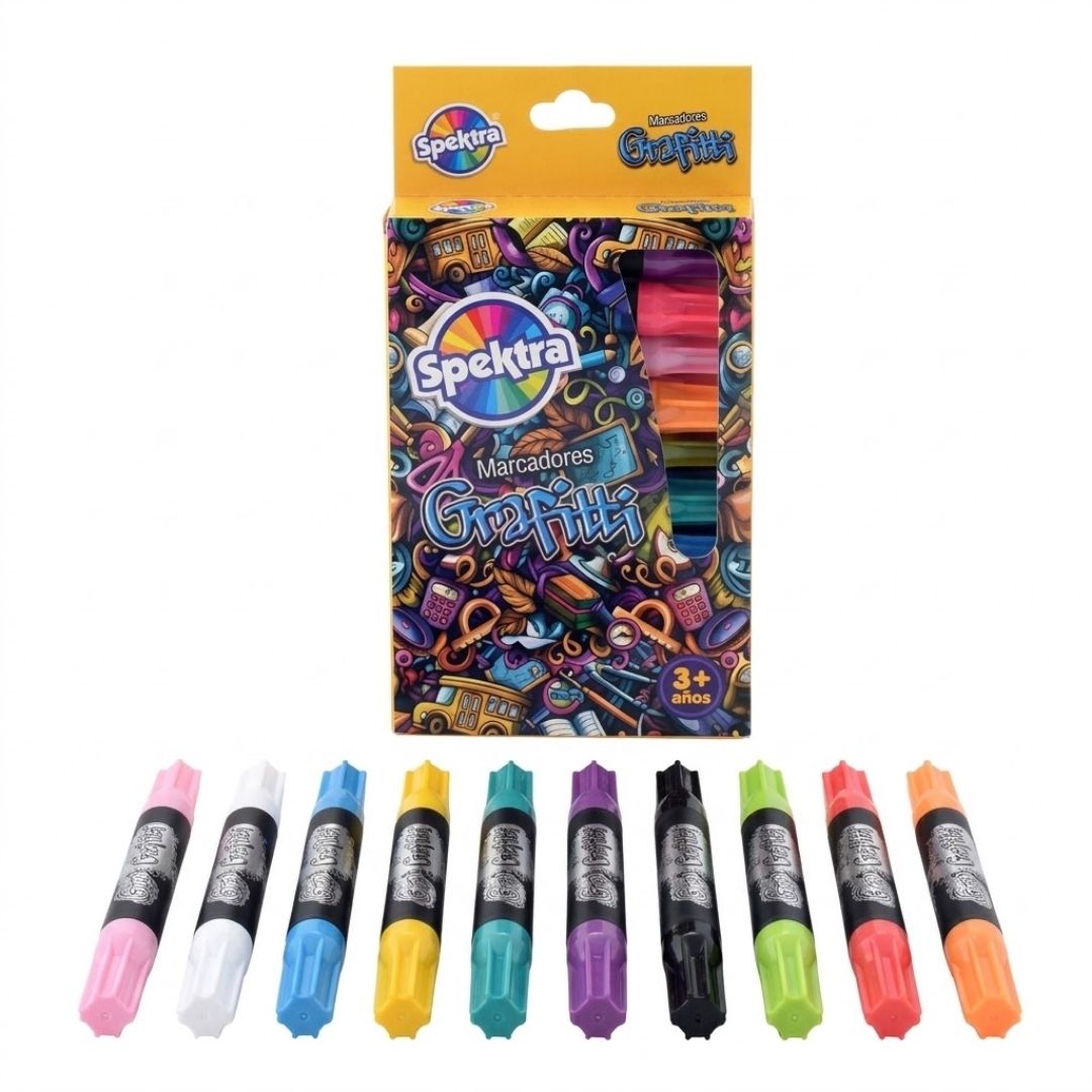 Marcador Graffiti Spektra x 10