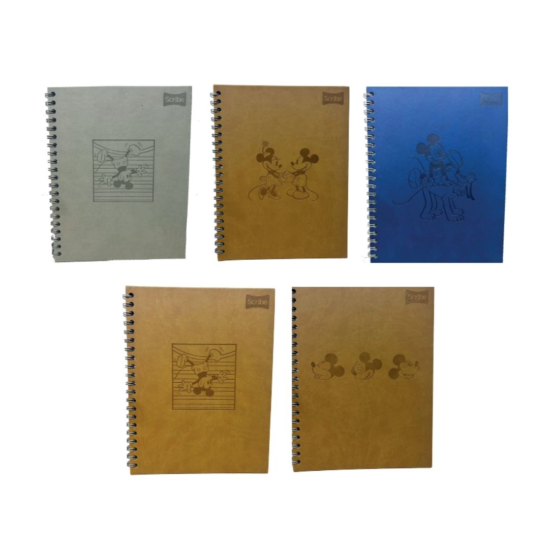 Cuaderno Scribe Mickey Líneas de 80 Hojas