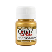 Metálico al Agua Oro Color F-202 Oro Brillante 30 ml