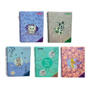 Cuaderno Primavera Disney Clásicos Cuadros 80 Hojas