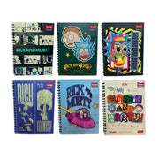 Cuaderno Scribe Rick and Morty Cuadro de 80 Hojas