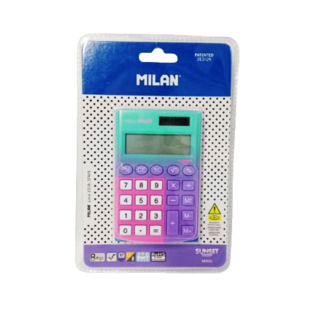 Calculadora Milan Sunset Mini 8 Dígitos