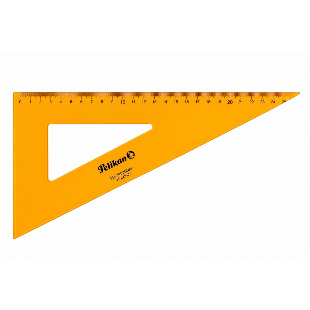 Escuadra Pelikan 45° de 32 cm
