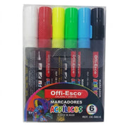 Marcador Offi-Esco Acrílico 5 mm x 6
