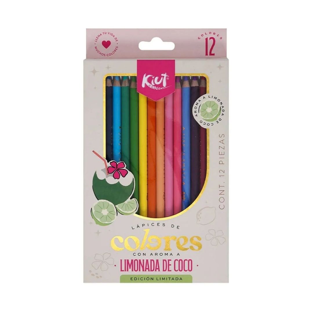 Colores Kiut Aroma Limonada de Coco - 12 Unidades