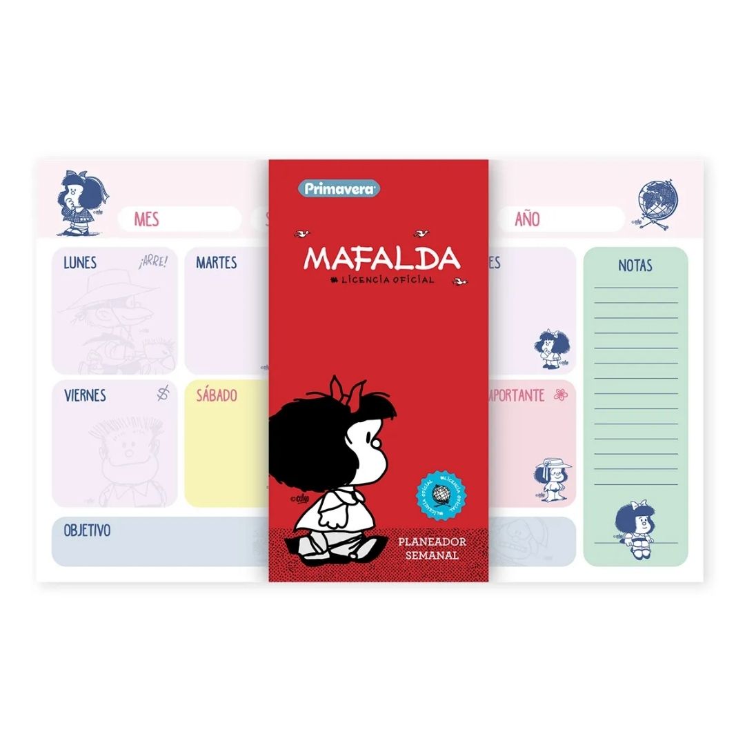 Planeador Semanal Mafalda