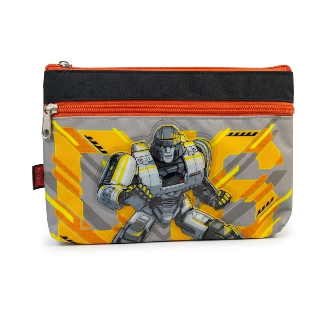 Cartuchera Scribe Megatron 2 Compartimientos