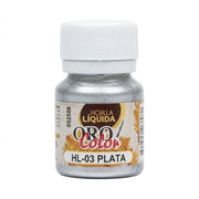 Hojilla Líquida Oro Color HL-03 Plata 30 ml