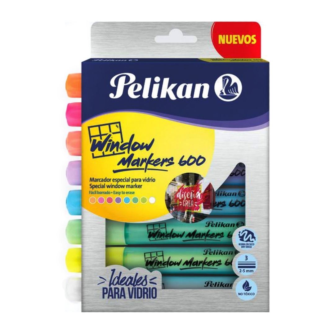 Marcador Pelikan Window Marker 600 x 8