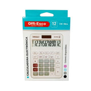 Calculadora Offi-Esco 12 Dígitos Dual