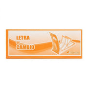 Letra Cambio x100 Hojas
