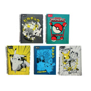 Cuaderno Argollado Norma Pokémon 7 Materias Mixto 105 Hojas