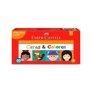 Témpera Faber-Castell Caras y Colores - 8 Unidades