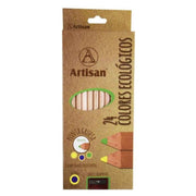 Colores Artisan Ecológico X 24