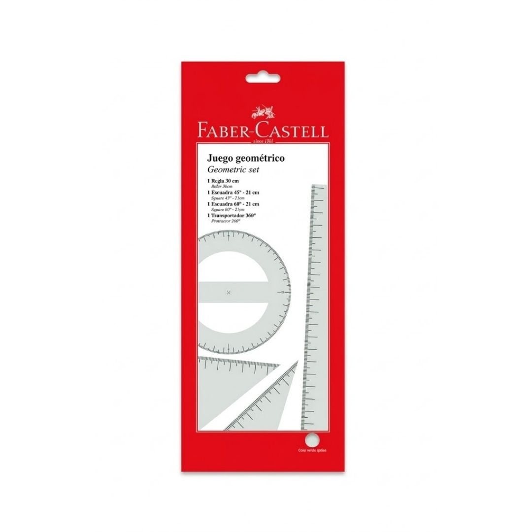 Juego Geométrico Faber-Castell