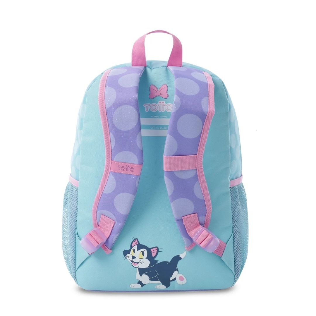 Morral para Niña Minnie Mediano Morado con Corazones