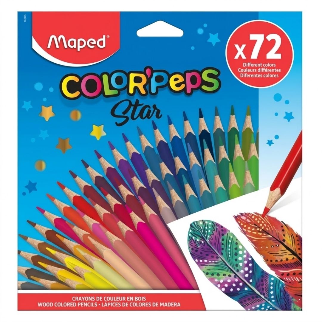 Colores Maped Color Peps Star X 72