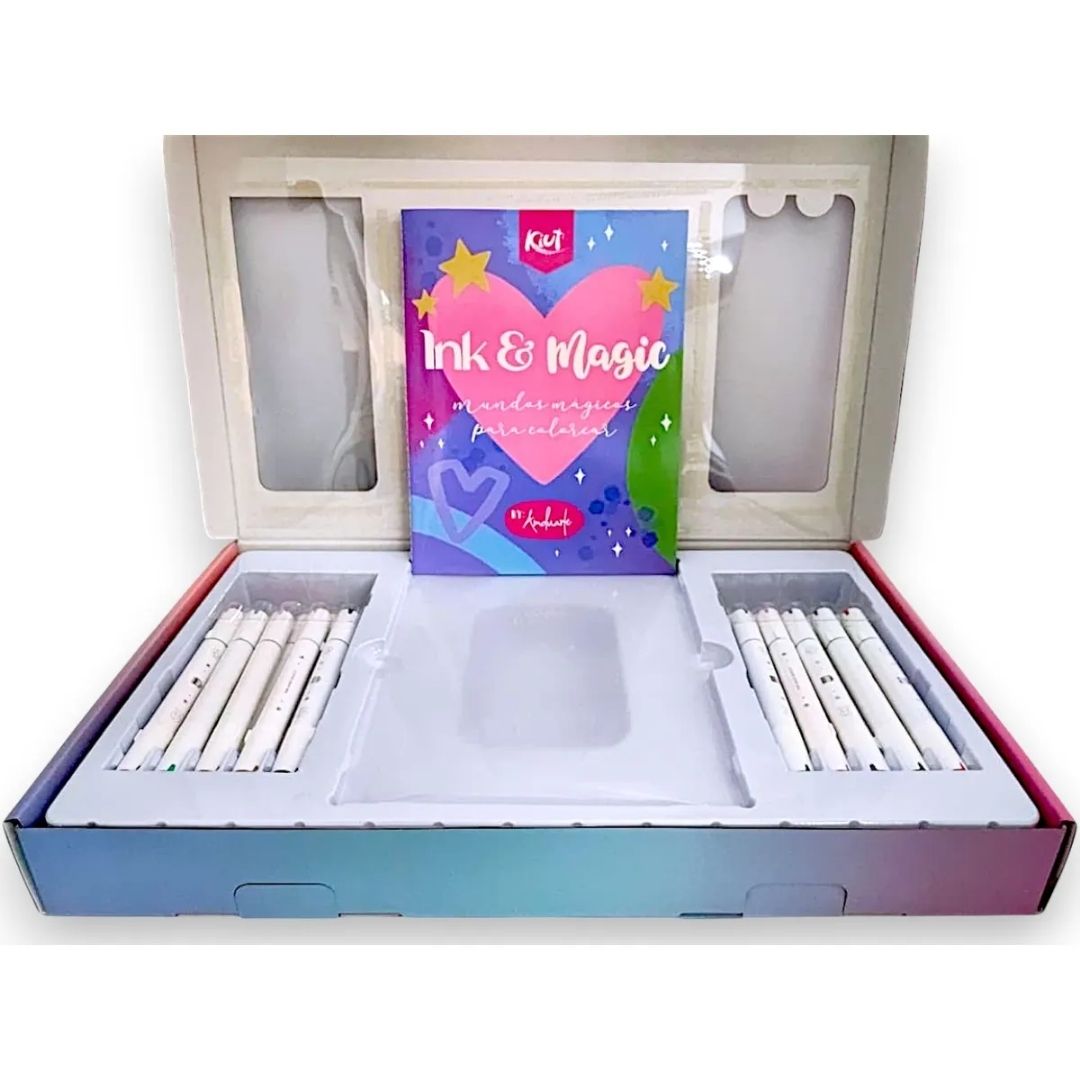 Kit para Colorear Kiut Ink and Magic
