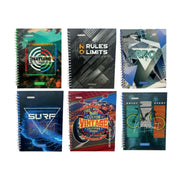 Cuaderno Pappyer Cromobook 105 Cuadro Masculino 80 Hojas