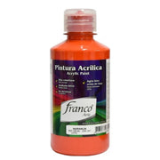 Pintura Acrílica Franco Arte Naranja 250 ml