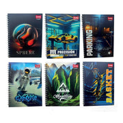 Cuaderno Scribe Master 105 Cuadro X Masculino de 80 Hojas