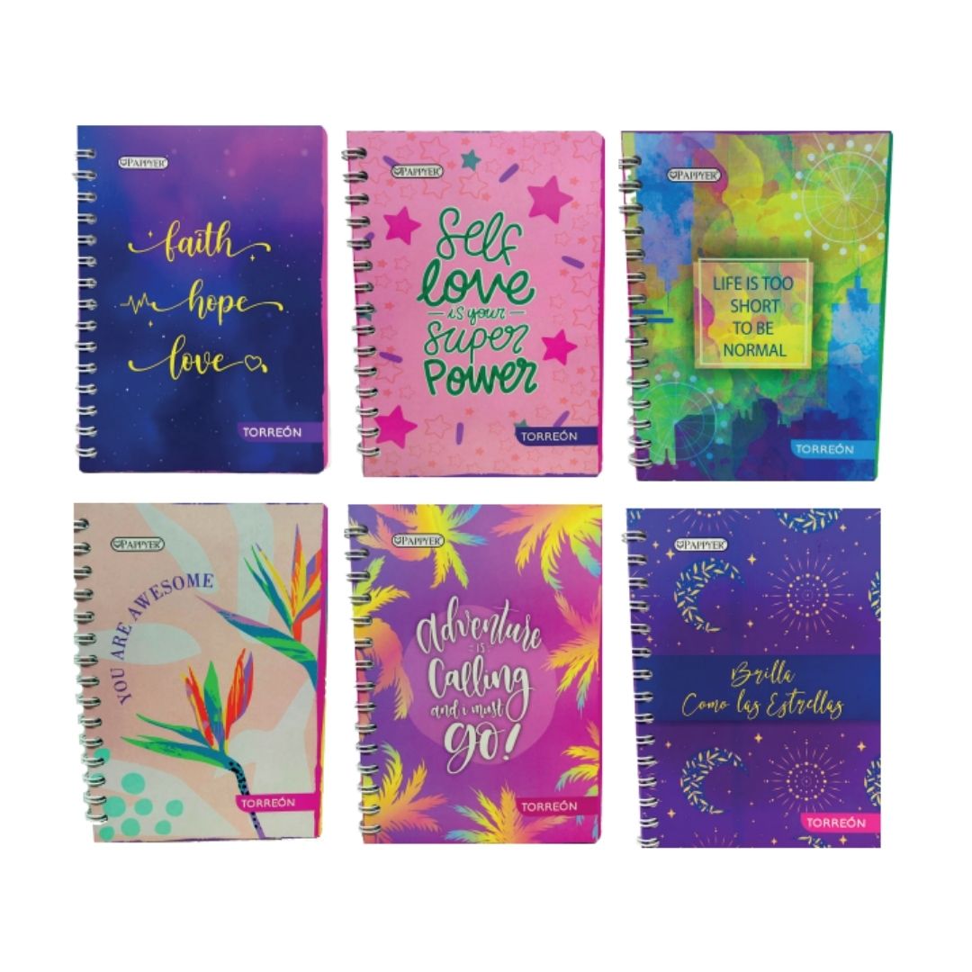 Cuaderno Pappyer Torreón Líneas 100 Hojas